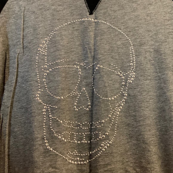 2/$35 Skull Baseball Tee - Picture 2 of 7